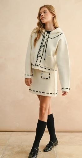 Cardigan with Hood|6813