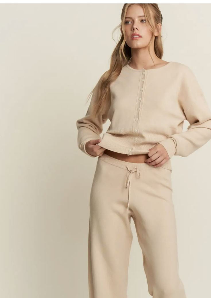 Mila Knit Lounge Pants|6885