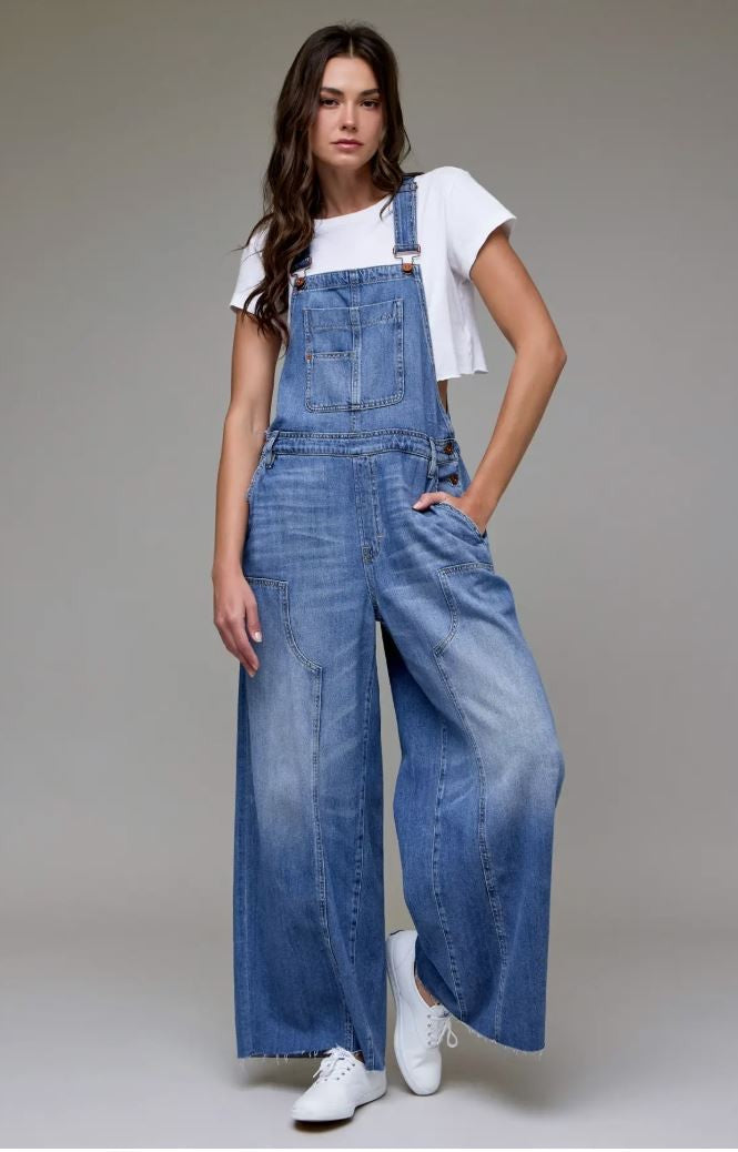 Denim Super Soft 30' Overalls|7122