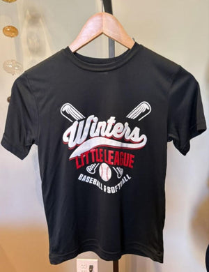 Black Winters Little League Adult Tee|7570