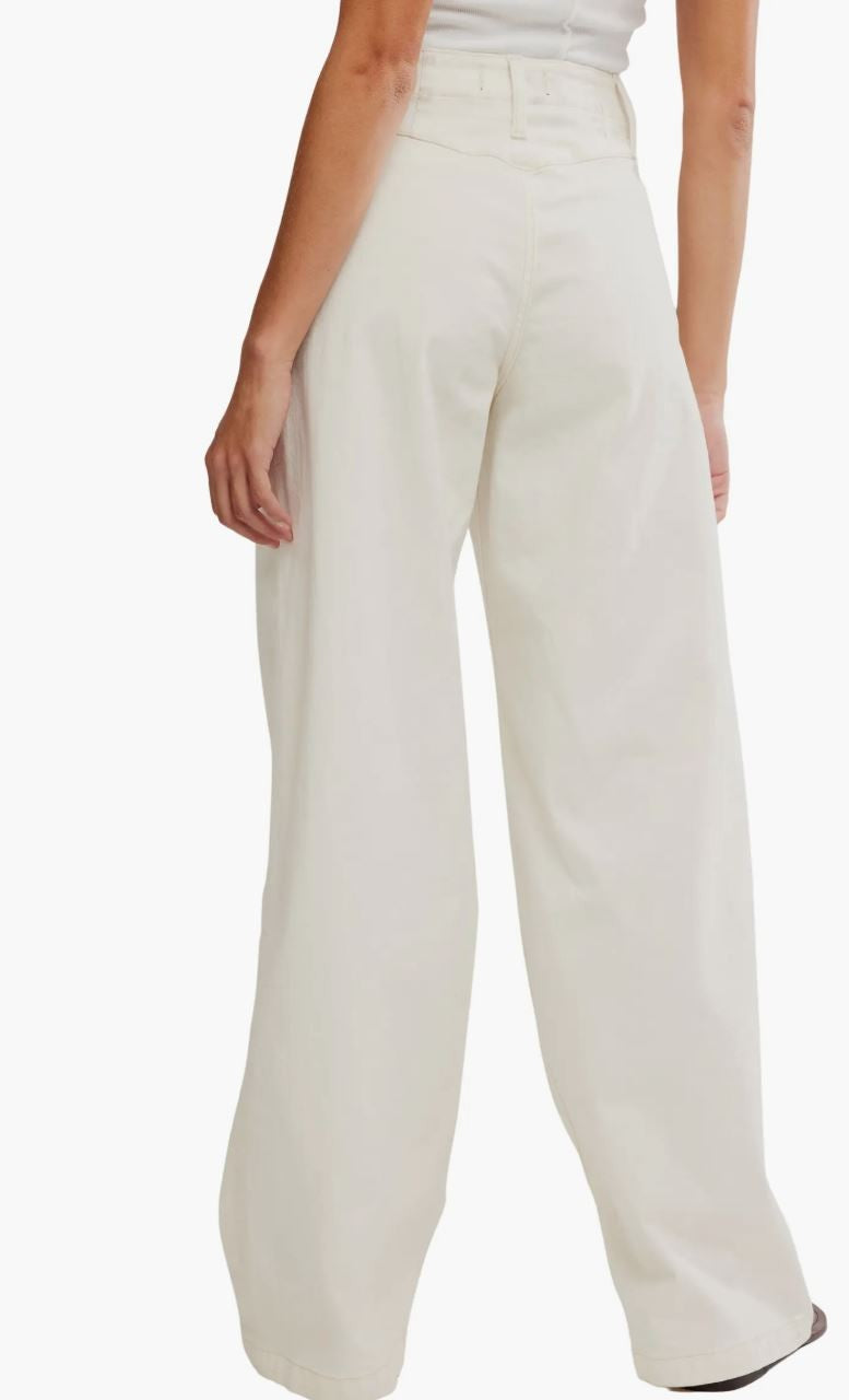 Free People Island Light Ivory Jeans|7676