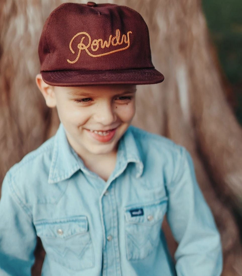 Rowdy Snapback Hat- Youth|7859