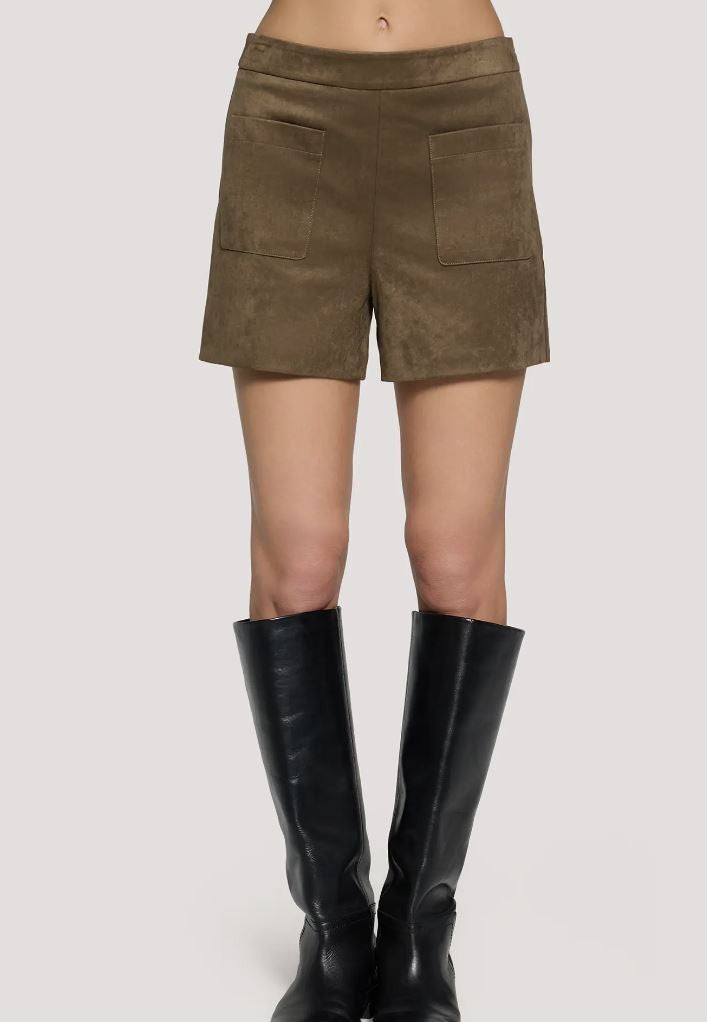 Urban Olive Fall Shorts|8340