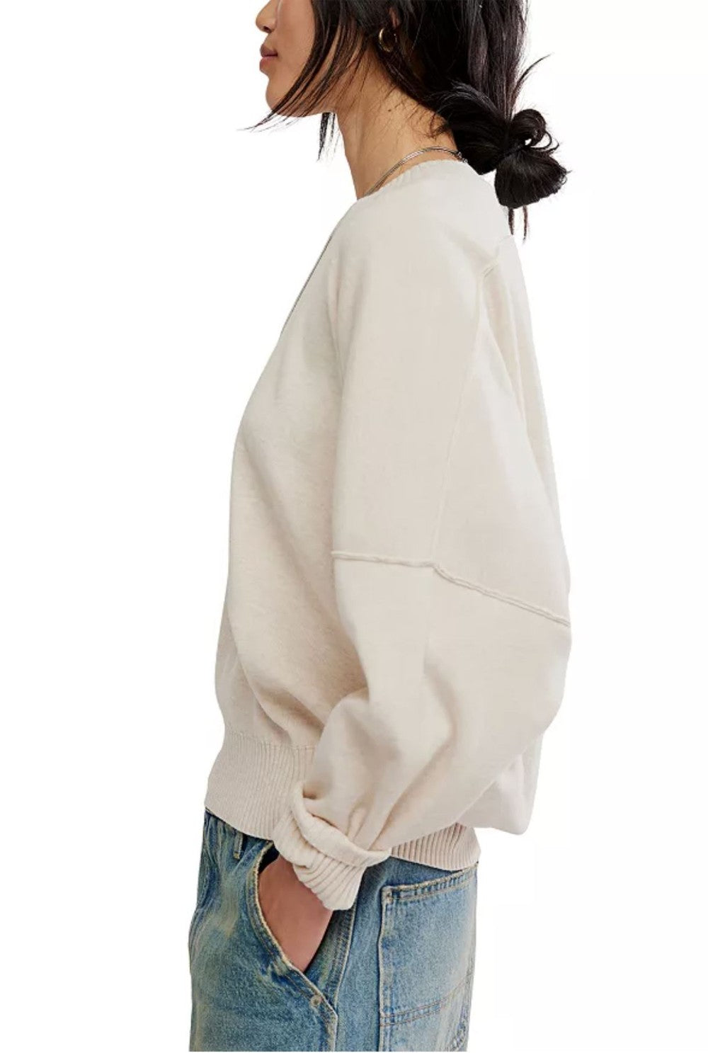 Marshmellow Heather Alma Pullover|8375