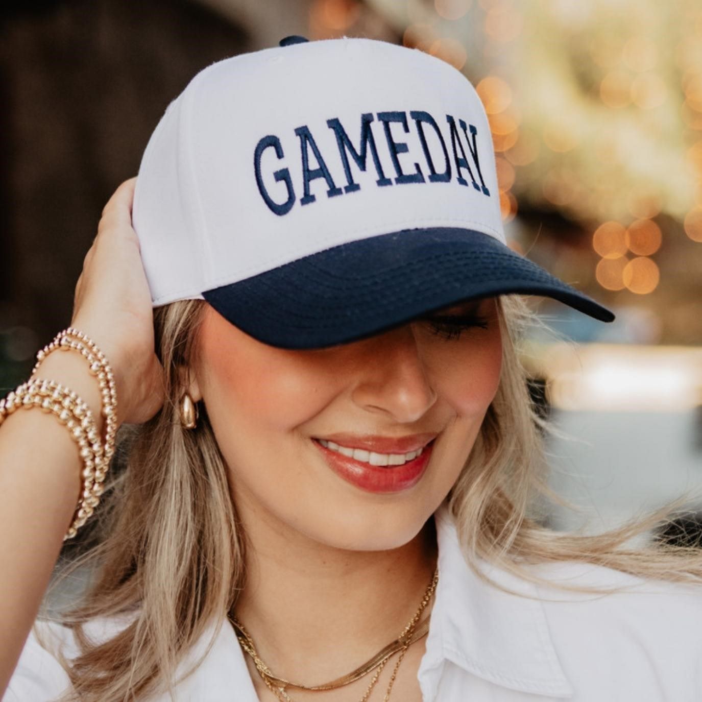 Game Day Hat Blue